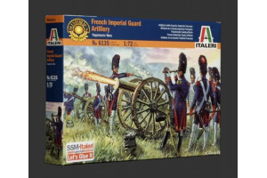 FRENCH IMPERIAL GUARD ARTILLERY (NAP. WARS) (1:72) - 6135