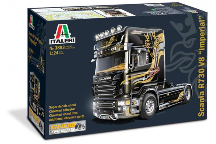SCANIA R V8 TOPLINE " IMPERIAL" (1:24) - 3883