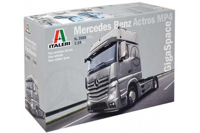 Model Kit truck 3905 - Mercedes Benz Actros MP4 Gigaspace (1:24)