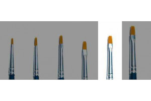 Plochý syntetický štětec (velikost 2) - 52225