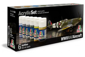 Sada 432AP: WWII RAF AIRCRAFT 6 ks - akryl