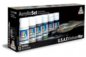 Sada 443AP: U.S.A.F. VIETNAM WAR 6 ks - akryl