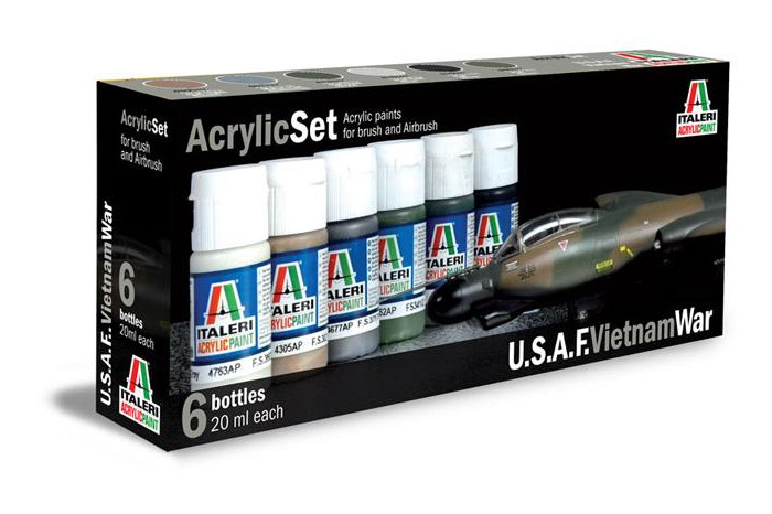 Sada 443AP: U.S.A.F. VIETNAM WAR 6 ks - akryl