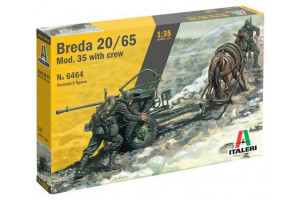 HORSE DRAWN BREDA 20/65 W/SERVANTS (1:35) - 6464