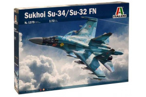 Model Kit letadlo 1379 - SUKHOI SU-34/SU-32 FN (1:72)