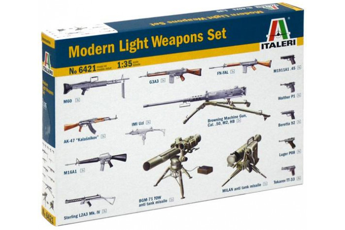 MODERN LIGHT WEAPON SET (1:35) - 6421