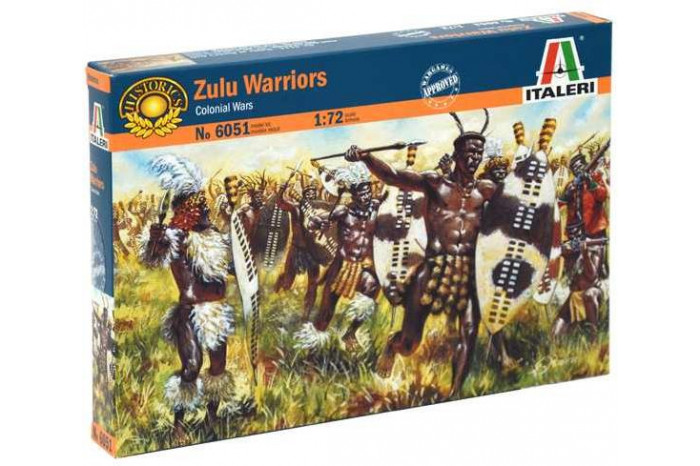ZULU WARRIORS (ZULU WAR) (1:72) - 6051
