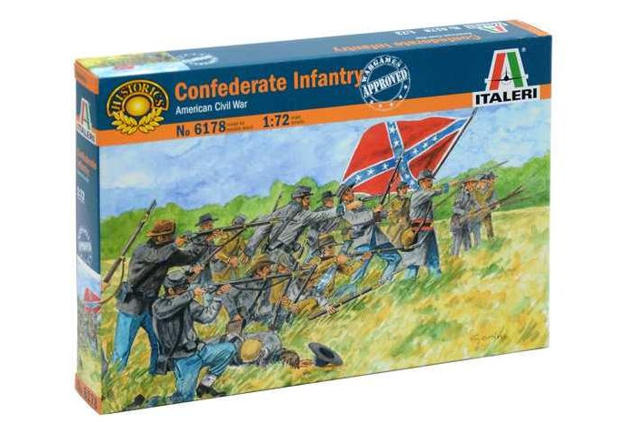CONFEDERATE INFANTRY (AMERICAN CIVIL WAR) (1:72) - 6178