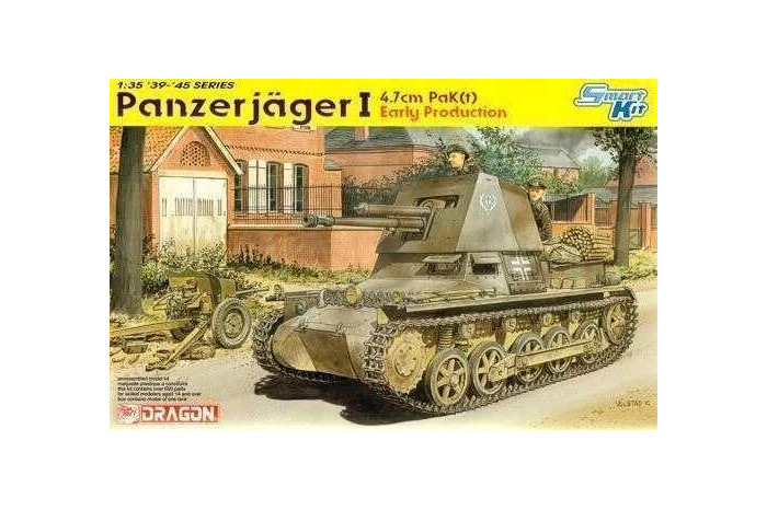 PANZERJÄGER I 4.7cm PaK(t) EARLY PRODUCTION (SMART KIT) (1:35) - 6258