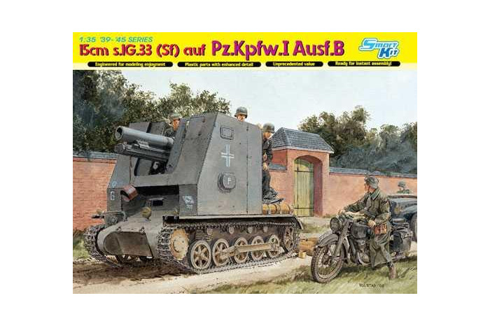 15cm s.IG.33 (Sf) AUF Pz.Kpfw.I Ausf.B (SMART KIT) (1:35) - 6259