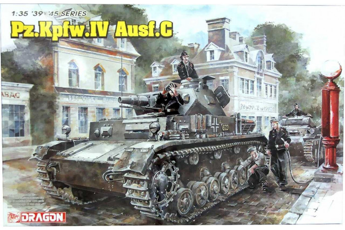 Model Kit tank 6291 - Pz.Kpfw.IV Ausf.C (1:35)