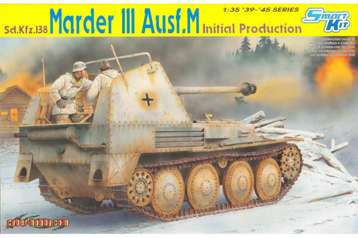 Sd.Kfz.138 MARDER III Ausf.M INITIAL PRODUCTION (SMART KIT) (1:35) - 6464