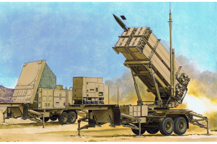 MIM-104F PATRIOT SURFACE-TO-AIR MISSILE (SAM) SYSTEM (PAC-3) (1:35) - 3563