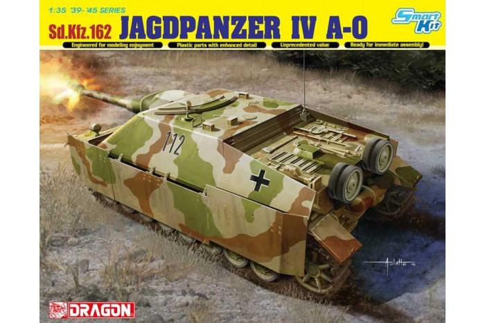 Model Kit military 6843 - Sd.Kfz.162 Jagdpanzer IV A-0 (1:35)