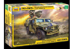 GAZ with AT missile system "Kornet D" (1:35) - 3682