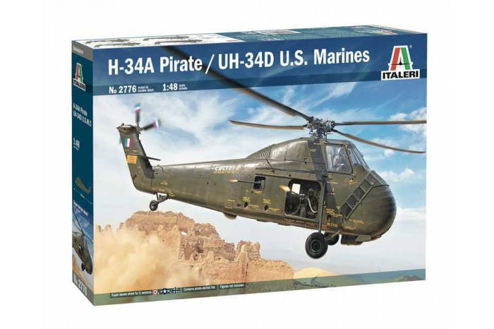 H-34A Pirate /UH-34D U.S. Marines (1:48) - 2776