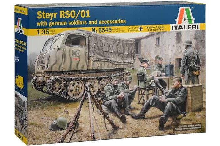 STEYR RSO/01 with GERMAN SOLDIERS (1:35) - 6549