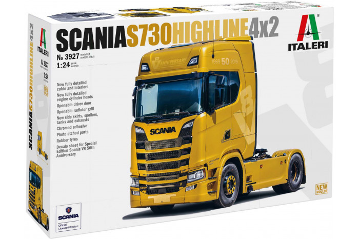 Model Kit truck 3927 - SCANIA S730 HIGHLINE 4x2 (1:24)