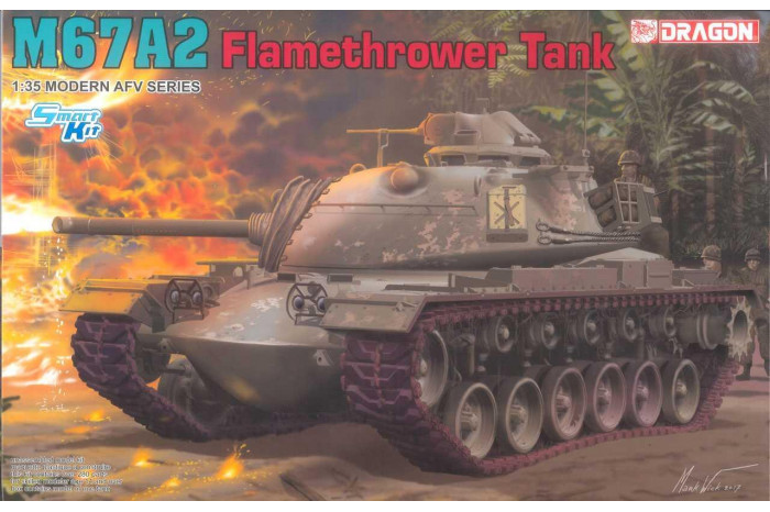 M67A2  Flamethrower Tank (1:35) - 3584