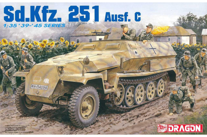 Model Kit military 6187 - Sd.Kfz.251/1 Ausf.C (1:35)