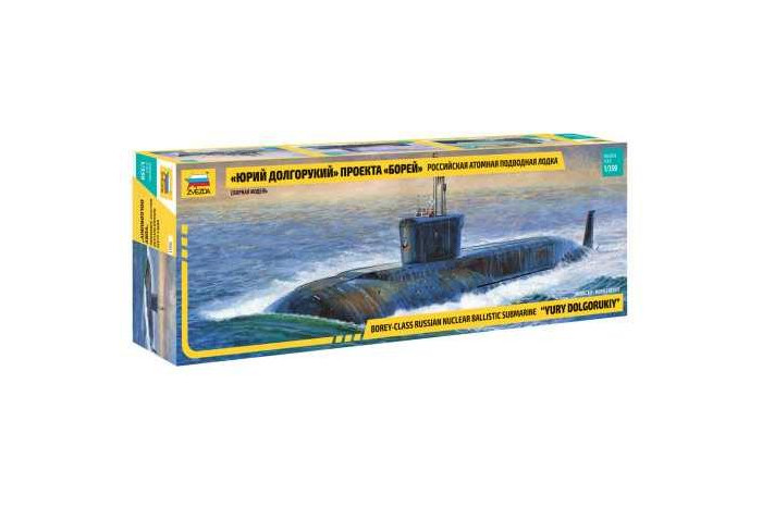 Nuclear Submarine "Yury Dolgorukiy" (1:350) - 9061