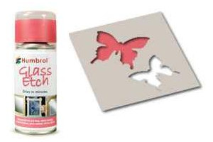 Humbrol sprej na sklo AD7701 - Glass Etch Pink