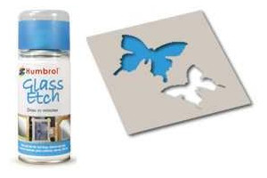 Humbrol sprej na sklo AD7702 - Glass Etch Blue
