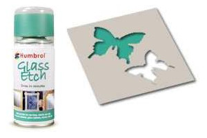 Humbrol sprej na sklo AD7703 - Glass Etch Green