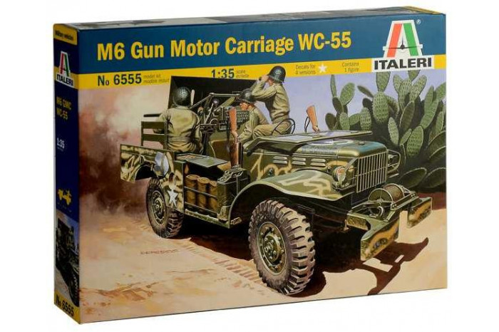 M6 GUN MOTOR CARRIAGE WC-55 (1:35) - 6555