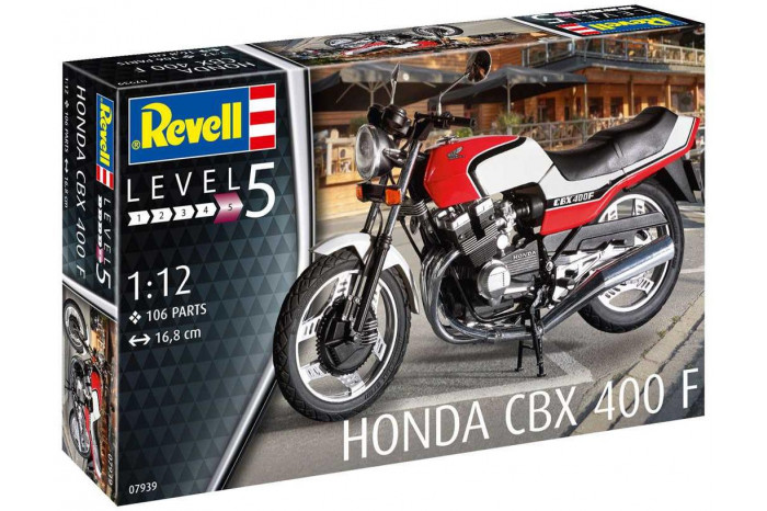 Plastic ModelKit motorka 07939 - Honda CBX 400 F (1:12)
