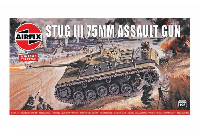 Stug III 75mm Assault Gun (1:76) - A01306V