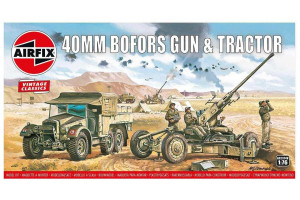 Bofors 40mm Gun & Tractor (1:76) - A02314V