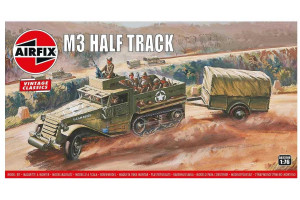 M3 Half Track & 1 Ton Trailer (1:76) - A02318V