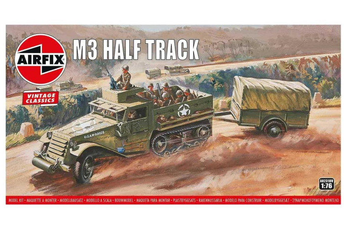 M3 Half Track & 1 Ton Trailer (1:76) - A02318V