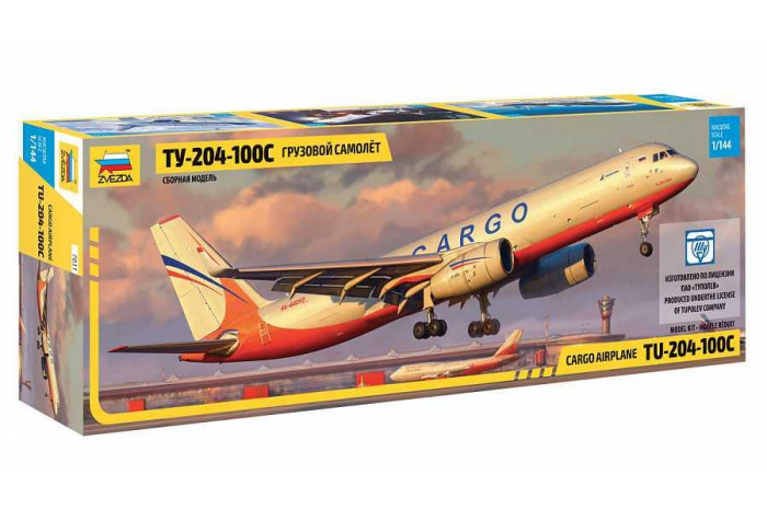 Tupolev TU 204-100 Cargo (1:144) - 7031