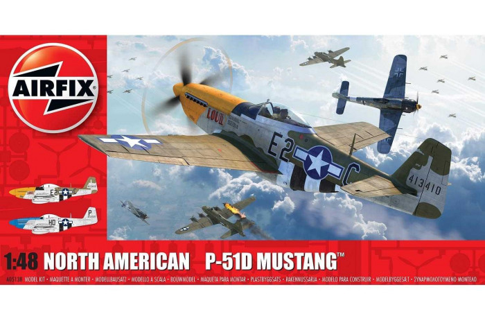 Airfix - North American P-51D Mustang (Filletless Tails) (1