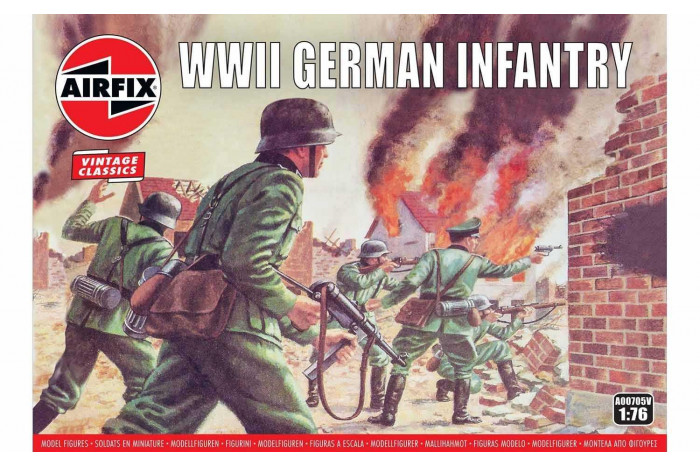 Classic Kit VINTAGE - WWII German Infantry (1:76) - A00705V