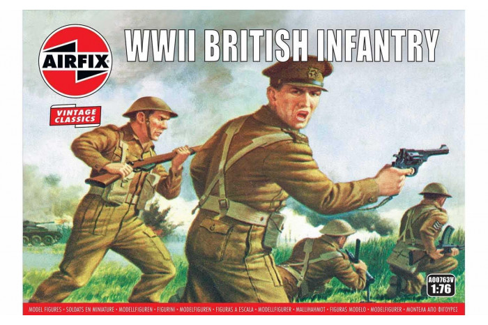 Classic Kit VINTAGE - WWII British Infantry (1:76) - A00763V