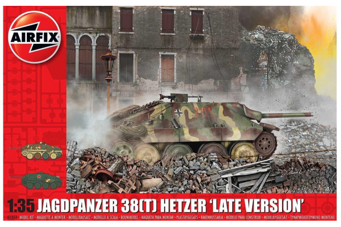 JagdPanzer 38 tonne Hetzer "Late Version" (1:35) - A1353