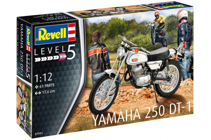 Plastic ModelKit motorka 07941 - Yamaha 250 DT-1 (1:12)