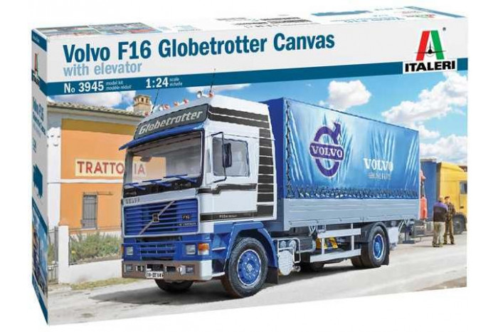 VOLVO F16 Globetrotter Canvas (1:24) - 3945