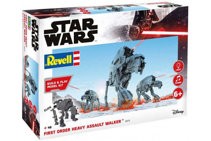First Order Heavy Assault Walker (světelné a zvukové efekty) (1:164) - 06772
