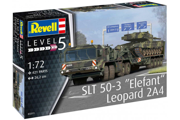 SLT 50-3 "Elefant" + Leopard 2A4 (1:72) - 03311