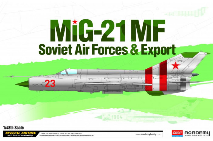 Mig-21 MF "Soviet Air Force & Export" LE: (1:48) - 12311
