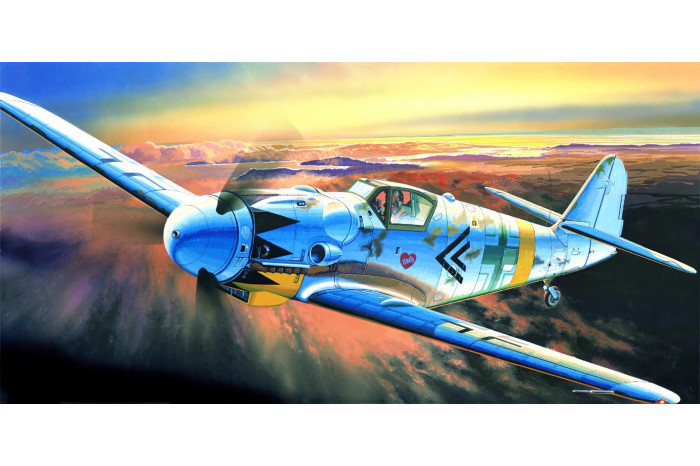 MESSERSCHMITT BF109G-14 (1:72) - 12454