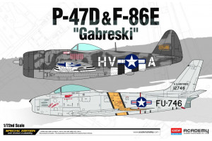 P-47D & F-86E "Gabreski" LE: (1:72) - 12530