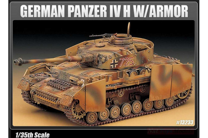 GERMAN PANZER IV H W/ARMOR (1:35) - 13233