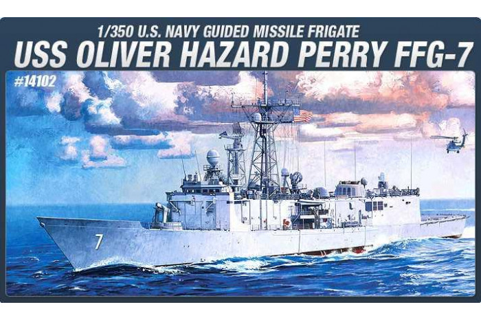 USS OLIVIER HAZARD PERRY FFG-7 (1:350) - 14102