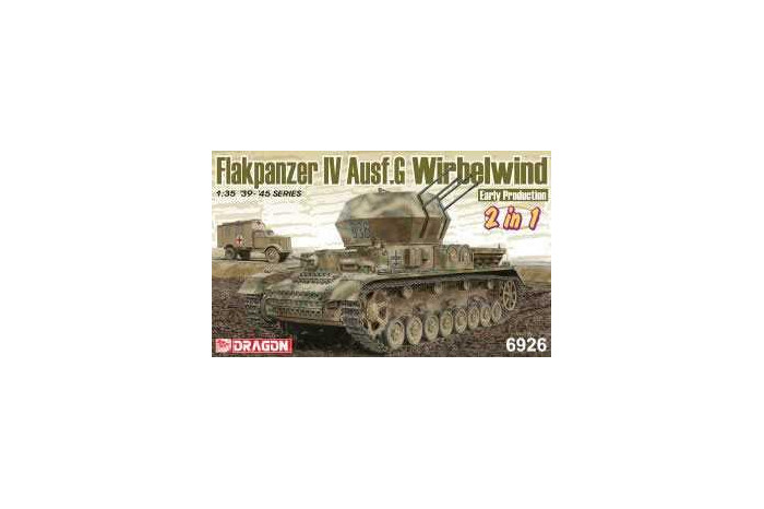 Model Kit tank 6926 - Flakpanzer IV Ausf.G "Wirbelwind" Early Production (2 in 1) (1:35)