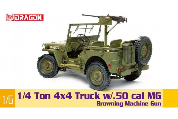 Maquette Hasegawa 1/24 – Camion 4x4 + Mit.50 Cal + Figurine – Kit à Monter